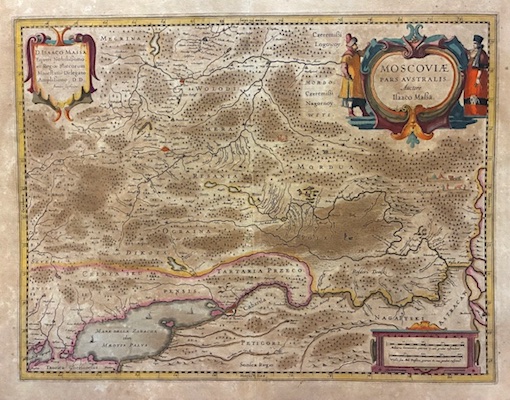 Mercator Gerard - Hondius Jodocus Moscoviae Pars Australis. Auctore Isaco Massa 1638 Amsterdam